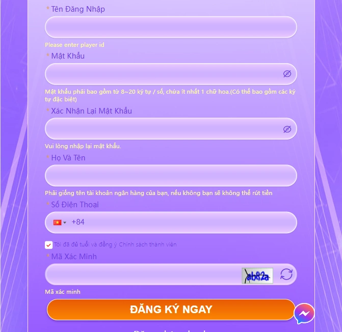 Đăng ký 8xbet